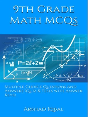 cover image of 9th Grade Math MCQs